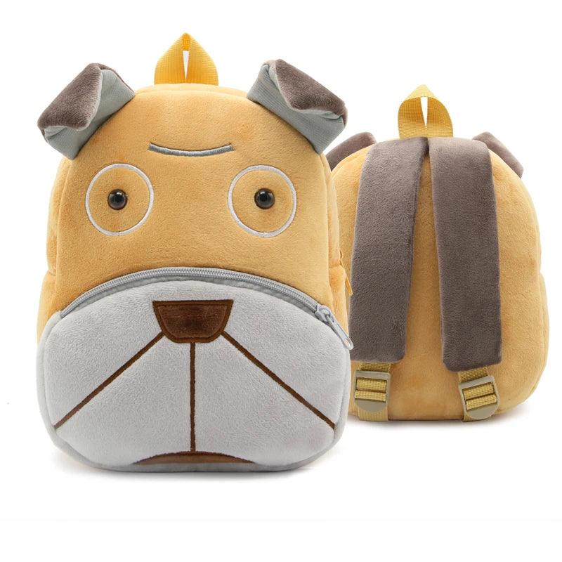 Cartoon Plush Backpack - Sharpei - Backpacks For Tots
