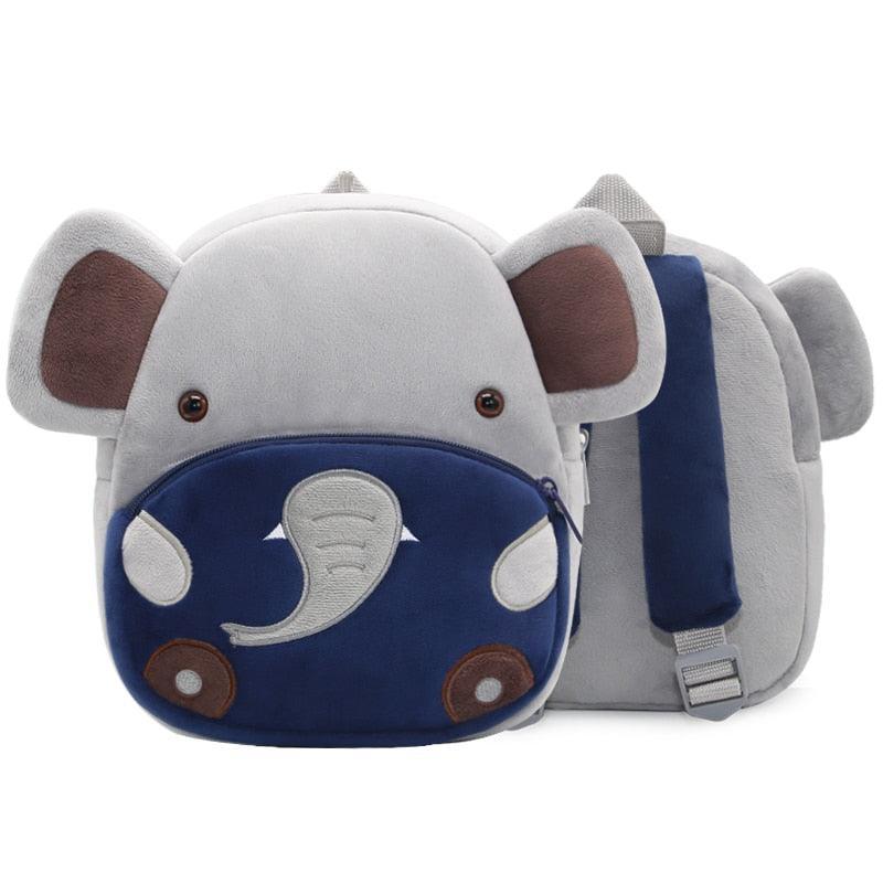 Children's Plush Backpack - Elephant - Backpacks For Tots